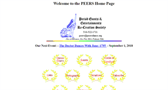 Desktop Screenshot of peersdance.org